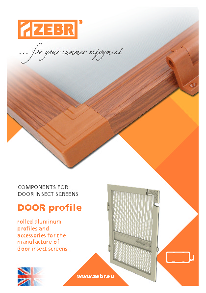 Components for door screens DOOR