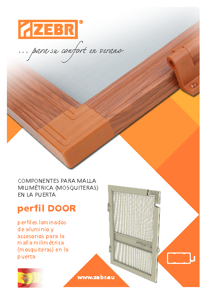 Componentes para mosquitera para puertas DOOR